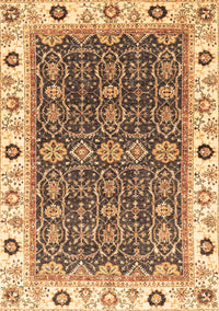 Oriental Brown Traditional Rug, abs3267brn