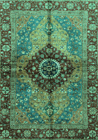 Persian Turquoise Traditional Rug, abs3268turq