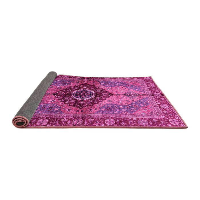 Sideview of Persian Pink Traditional Rug, abs3268pnk