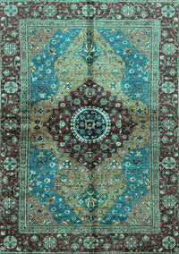 Persian Light Blue Traditional Rug, abs3268lblu