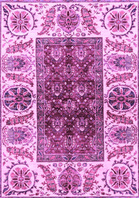 Abstract Purple Modern Rug, abs3269pur