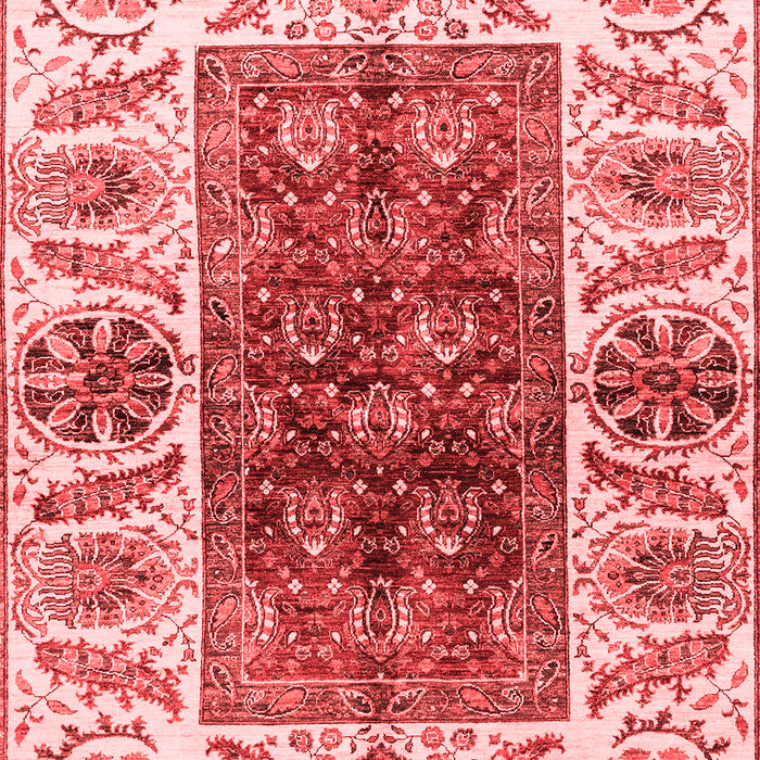 Abstract Red Modern Area Rugs