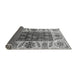 Sideview of Abstract Gray Modern Rug, abs3269gry