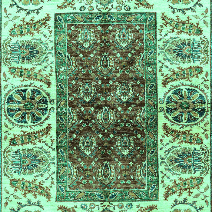 Abstract Turquoise Modern Rug, abs3269turq