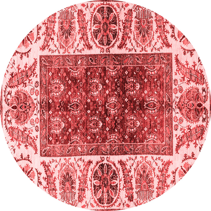 Abstract Red Modern Rug, abs3269red