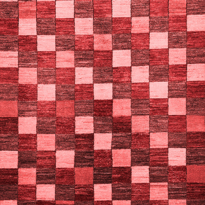 Checkered Red Modern Area Rugs