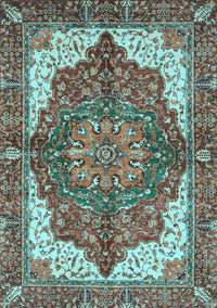 Persian Light Blue Traditional Rug, abs3270lblu