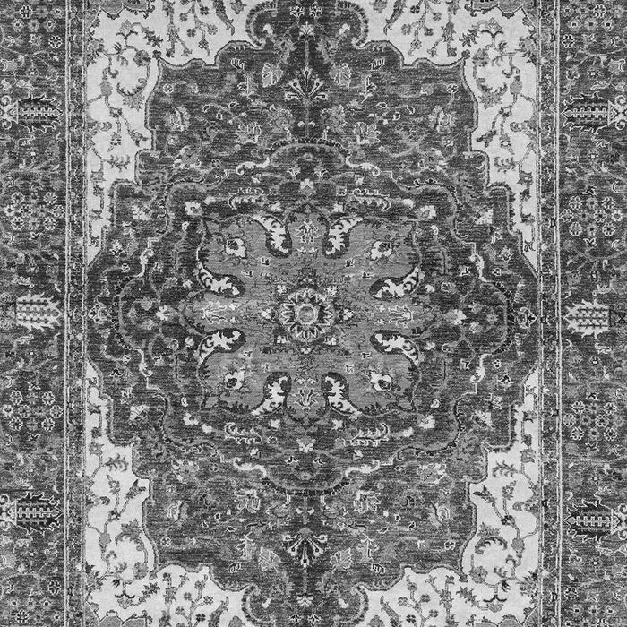 Machine Washable Persian Gray Traditional Rug, wshabs3270gry