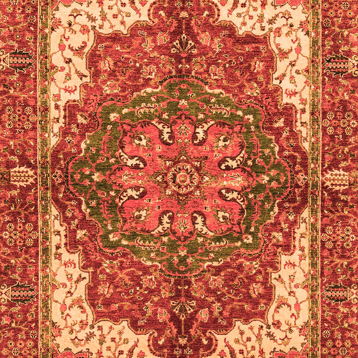Persian Orange Traditional Rug, abs3270org