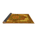 Sideview of Persian Yellow Traditional Rug, abs3270yw