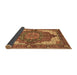 Sideview of Persian Brown Traditional Rug, abs3270brn