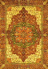 Persian Yellow Traditional Rug, abs3270yw