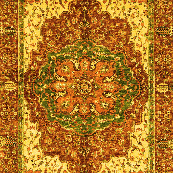 Persian Yellow Traditional Rug, abs3270yw