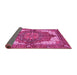 Sideview of Persian Pink Traditional Rug, abs3270pnk