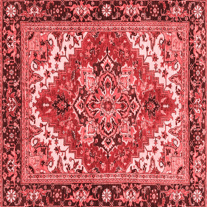 Machine Washable Persian Red Traditional Rug, wshabs3271red