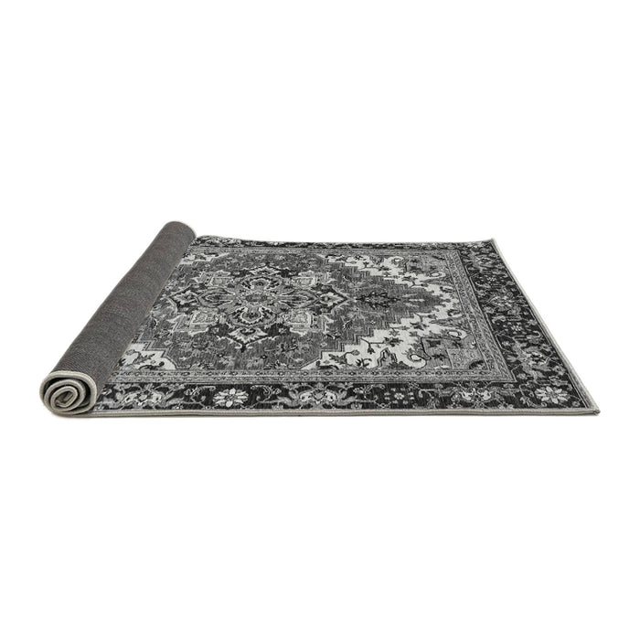 Sideview of Persian Gray Traditional Rug, abs3271gry