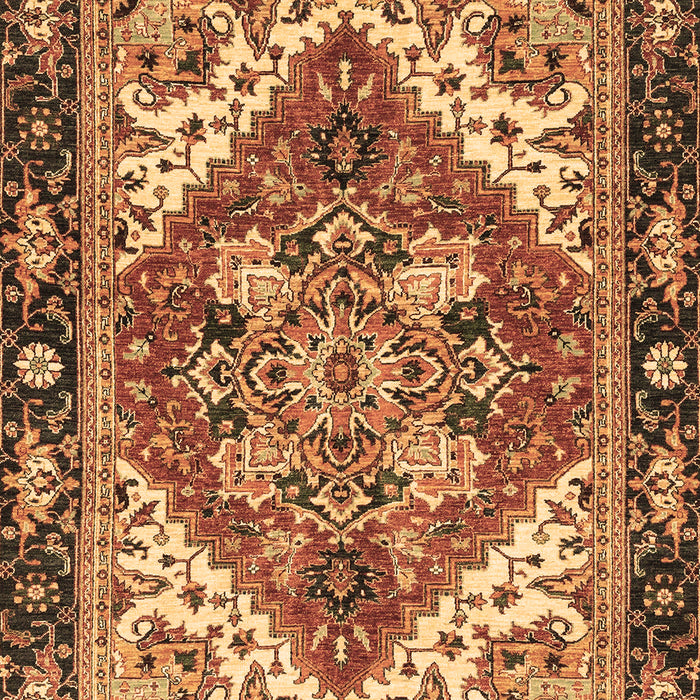 Persian Brown Traditional Rug, abs3271brn