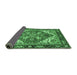 Sideview of Persian Emerald Green Traditional Rug, abs3271emgrn