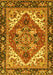 Machine Washable Persian Yellow Traditional Rug, wshabs3271yw