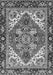 Machine Washable Persian Gray Traditional Rug, wshabs3271gry