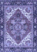 Machine Washable Persian Blue Traditional Rug, wshabs3271blu