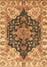 Geometric Brown Traditional Rug, abs3272brn