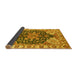 Sideview of Geometric Yellow Traditional Rug, abs3272yw