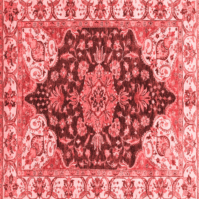 Geometric Red Traditional Rug, abs3272red