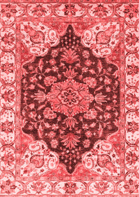 Geometric Red Traditional Rug, abs3272red