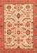 Abstract Orange Modern Rug, abs3273org