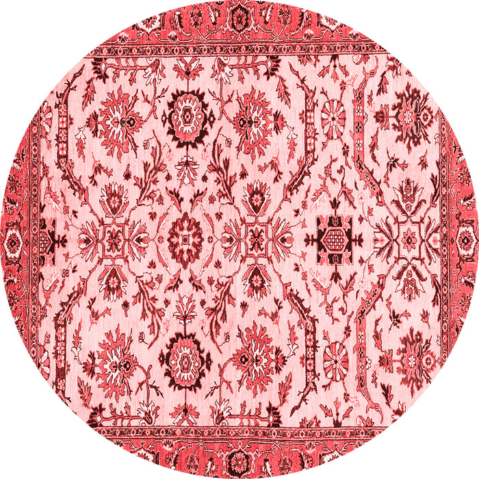 Abstract Red Modern Rug, abs3273red