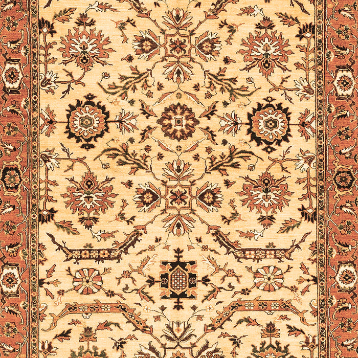 Machine Washable Abstract Brown Modern Rug, wshabs3273brn