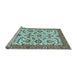 Sideview of Machine Washable Abstract Light Blue Modern Rug, wshabs3273lblu