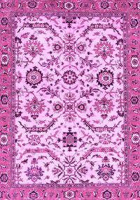 Abstract Purple Modern Rug, abs3273pur