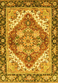 Persian Yellow Traditional Rug, abs3274yw