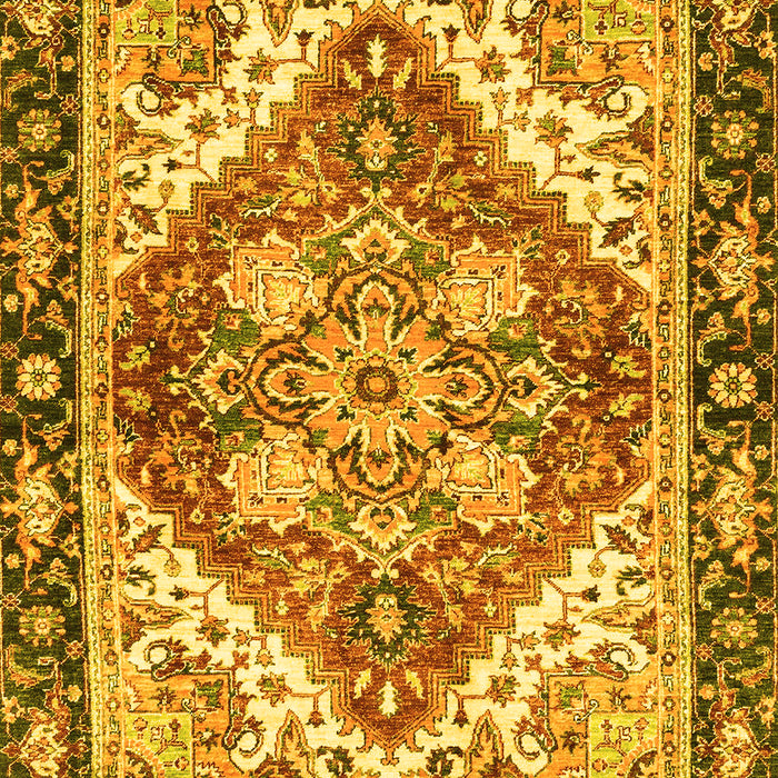 Persian Yellow Traditional Rug, abs3274yw