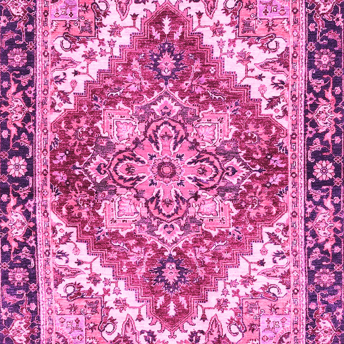 Machine Washable Persian Pink Traditional Rug, wshabs3274pnk
