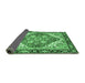 Sideview of Persian Emerald Green Traditional Rug, abs3274emgrn