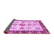 Sideview of Oriental Purple Traditional Rug, abs3275pur