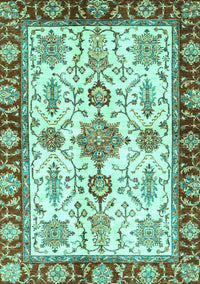 Oriental Turquoise Traditional Rug, abs3275turq