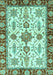 Oriental Turquoise Traditional Rug, abs3275turq