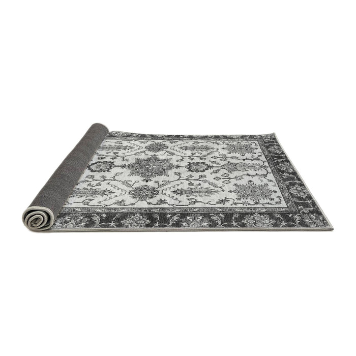 Sideview of Oriental Gray Traditional Rug, abs3275gry