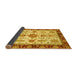 Sideview of Oriental Yellow Traditional Rug, abs3275yw