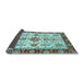 Sideview of Oriental Light Blue Traditional Rug, abs3275lblu