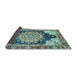 Sideview of Geometric Light Blue Traditional Rug, abs3276lblu