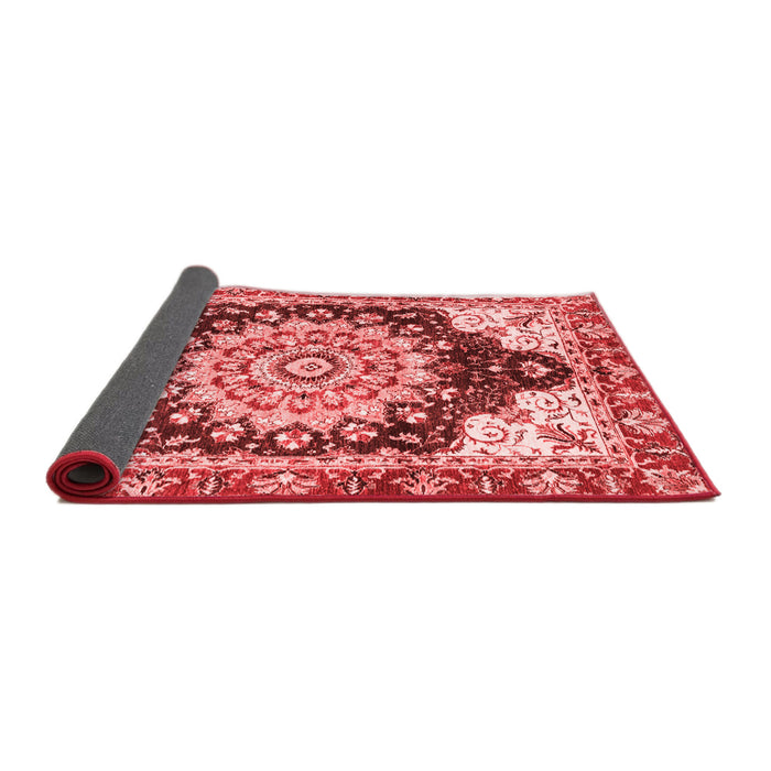 Geometric Red Traditional Area Rugs