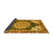 Sideview of Geometric Yellow Traditional Rug, abs3276yw