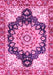 Geometric Pink Traditional Rug, abs3276pnk