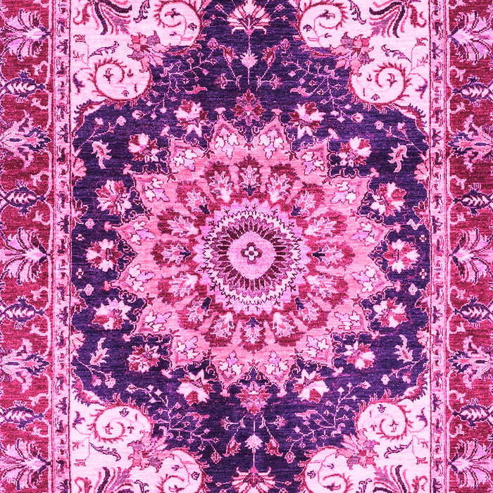 Geometric Pink Traditional Rug, abs3276pnk