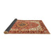 Sideview of Abstract Red Persian Rug, abs3277